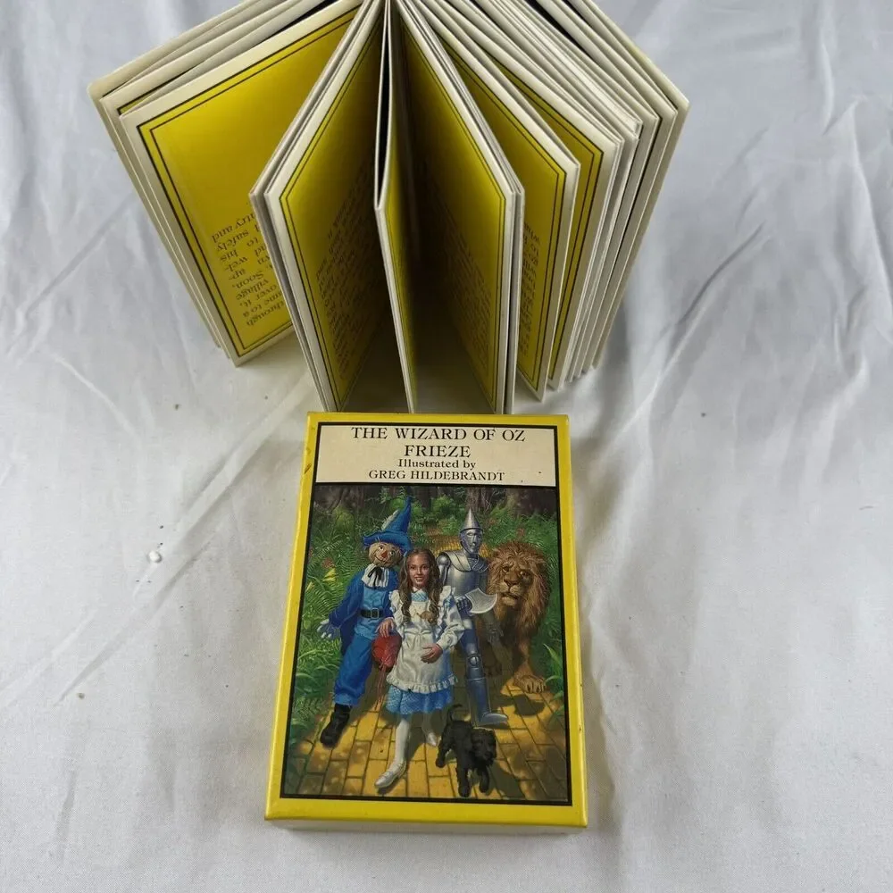 The Wizard Of Oz Frieze Greg Hildebrandt Illustrated Fold Out Story Book